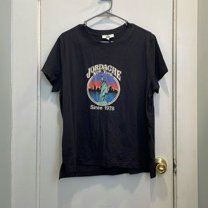 jordache vintage crew neck tee